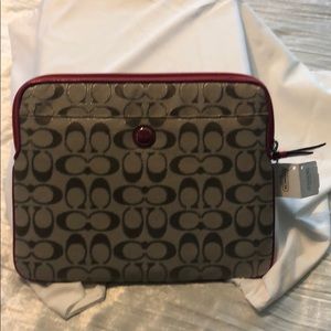 Coach computer bag